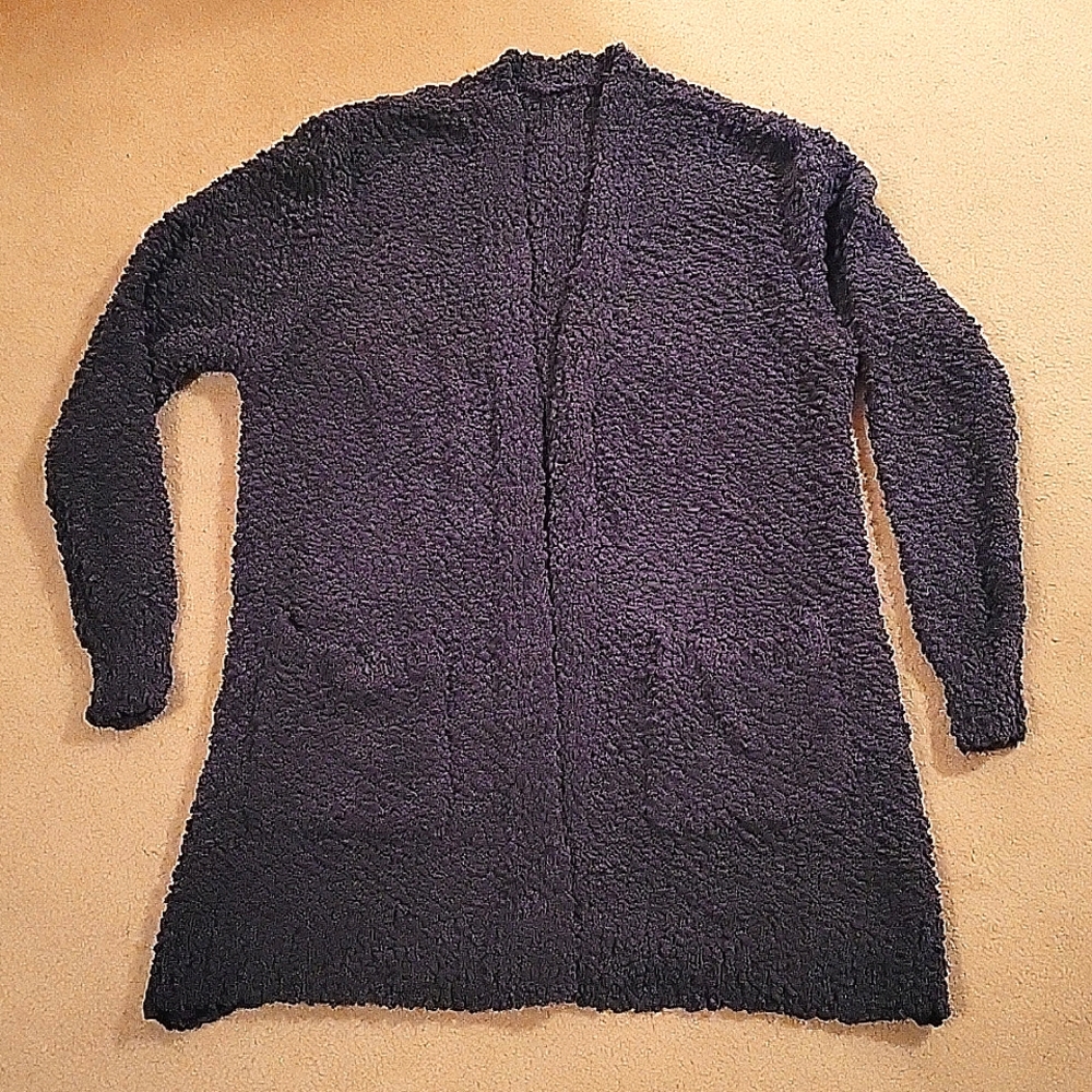 Womens gray cardigan